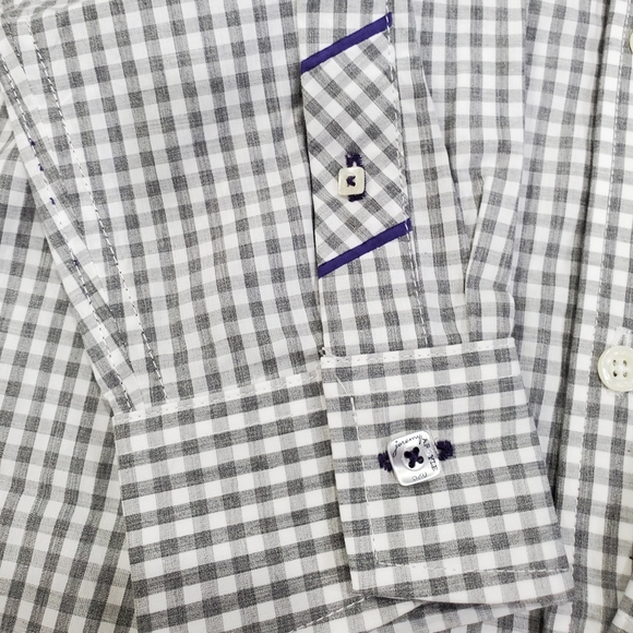 🆕️jeremy ARGYLE nyc Fitted Shirt Slim - Picture 8 of 8